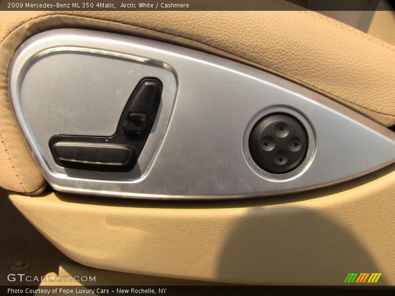 Arctic White / Cashmere 2009 Mercedes-Benz ML 350 4Matic