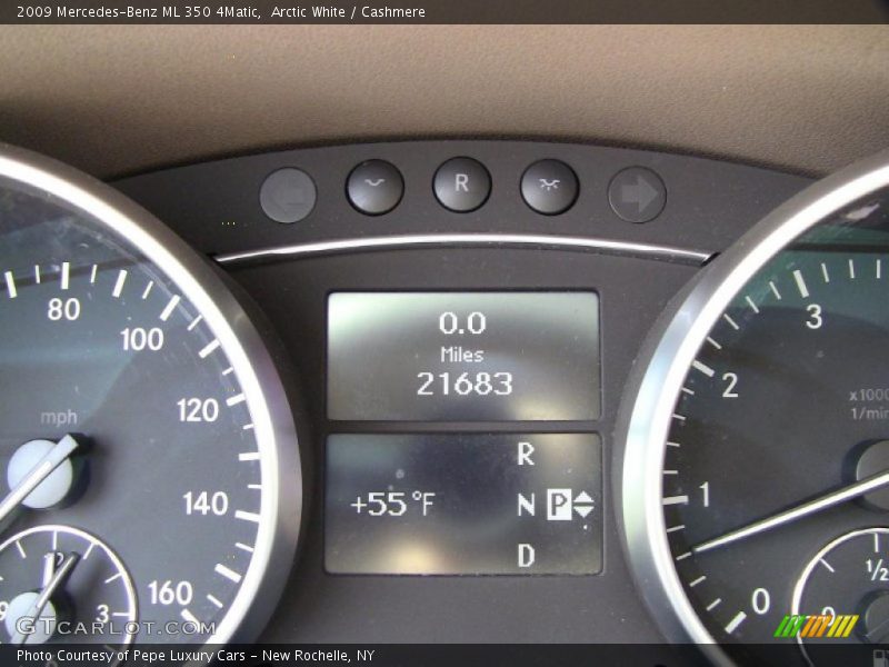 Arctic White / Cashmere 2009 Mercedes-Benz ML 350 4Matic