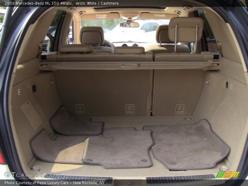 Arctic White / Cashmere 2009 Mercedes-Benz ML 350 4Matic