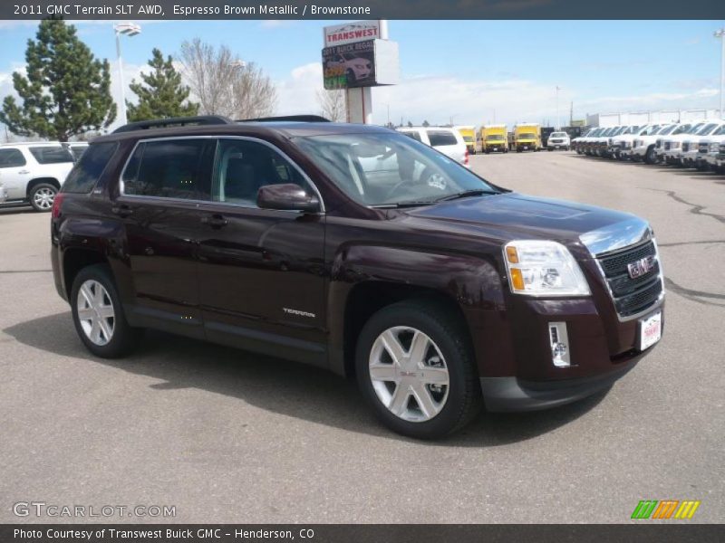 Front 3/4 View of 2011 Terrain SLT AWD