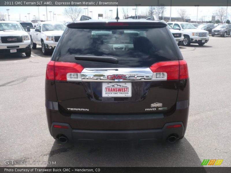 Espresso Brown Metallic / Brownstone 2011 GMC Terrain SLT AWD