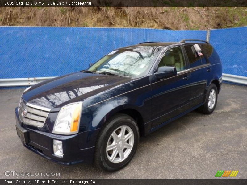 Blue Chip / Light Neutral 2005 Cadillac SRX V6