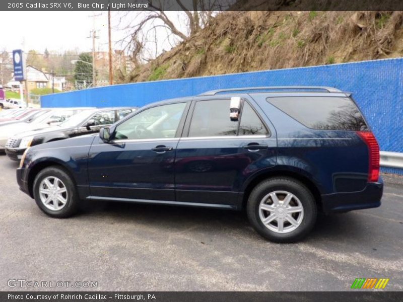 Blue Chip / Light Neutral 2005 Cadillac SRX V6