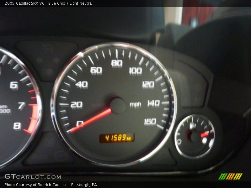 Blue Chip / Light Neutral 2005 Cadillac SRX V6