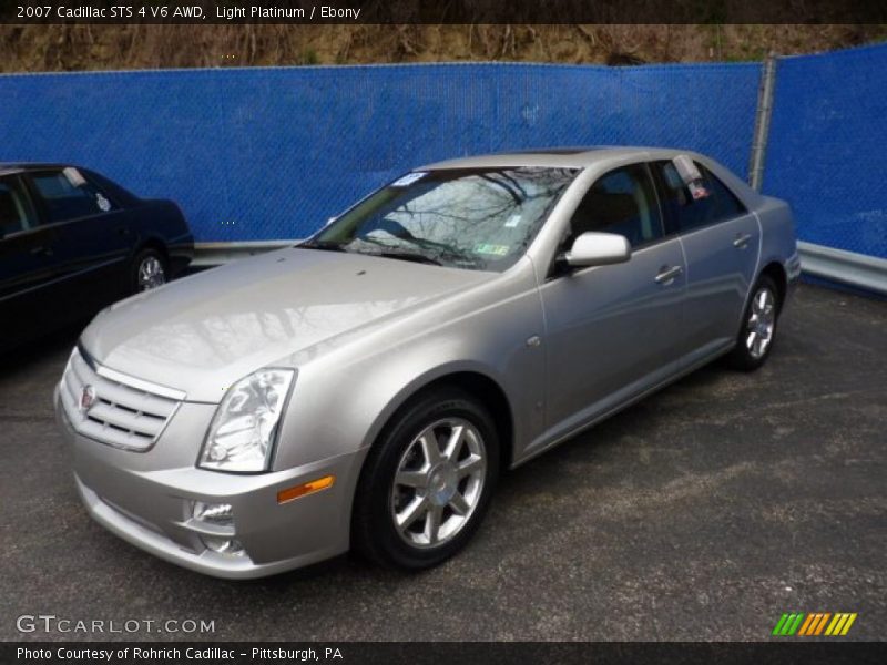 Light Platinum / Ebony 2007 Cadillac STS 4 V6 AWD
