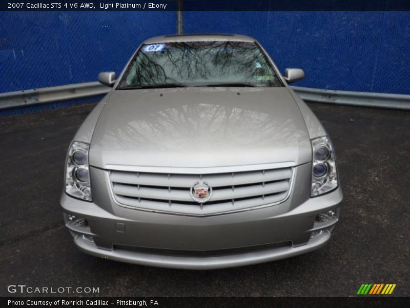 Light Platinum / Ebony 2007 Cadillac STS 4 V6 AWD