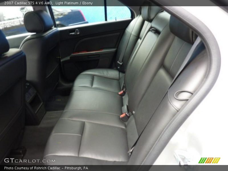 Light Platinum / Ebony 2007 Cadillac STS 4 V6 AWD