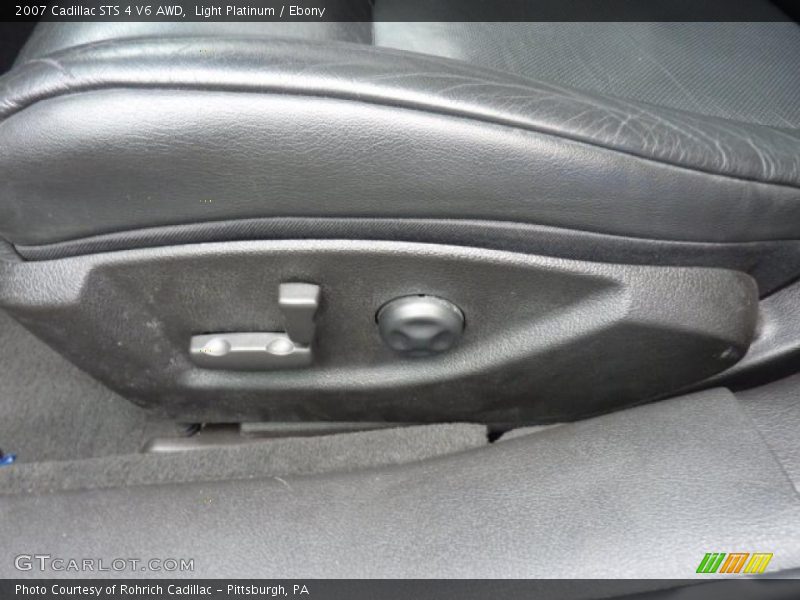 Light Platinum / Ebony 2007 Cadillac STS 4 V6 AWD