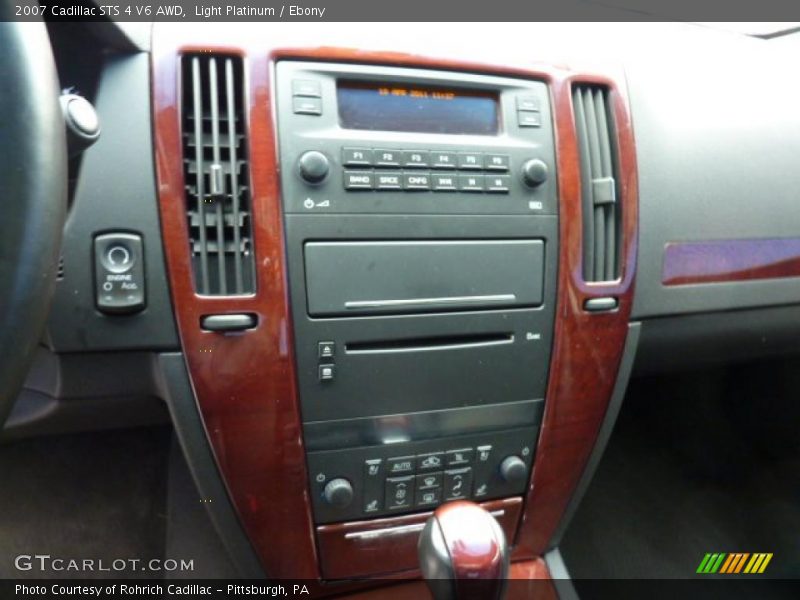 Light Platinum / Ebony 2007 Cadillac STS 4 V6 AWD