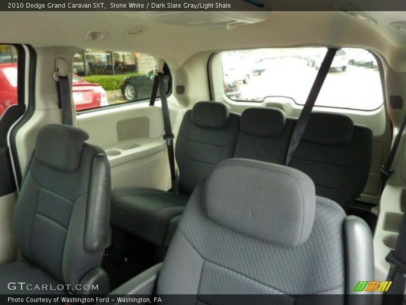 Stone White / Dark Slate Gray/Light Shale 2010 Dodge Grand Caravan SXT
