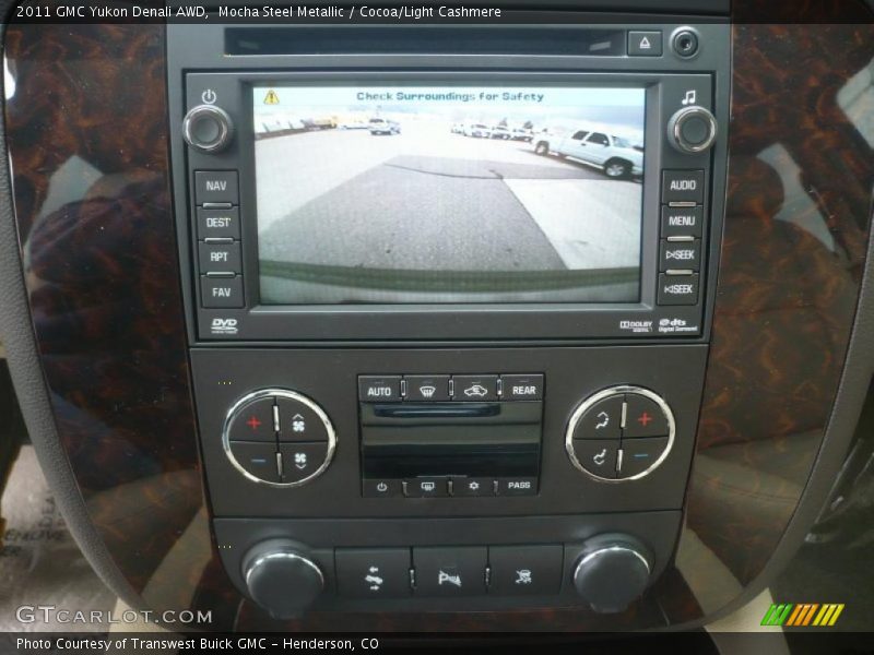 Mocha Steel Metallic / Cocoa/Light Cashmere 2011 GMC Yukon Denali AWD
