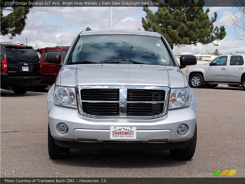 Bright Silver Metallic / Dark Slate Gray/Light Slate Gray 2007 Dodge Durango SLT 4x4