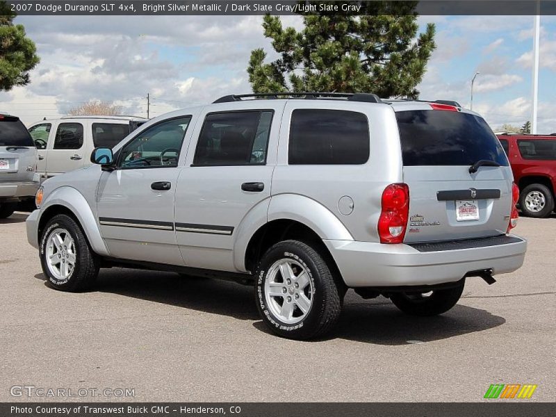 Bright Silver Metallic / Dark Slate Gray/Light Slate Gray 2007 Dodge Durango SLT 4x4