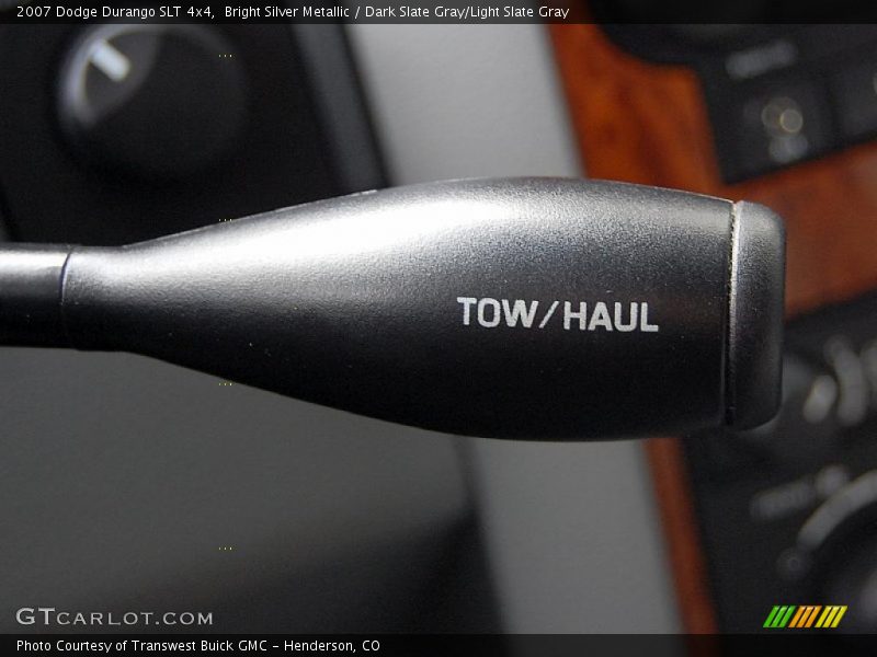 Bright Silver Metallic / Dark Slate Gray/Light Slate Gray 2007 Dodge Durango SLT 4x4