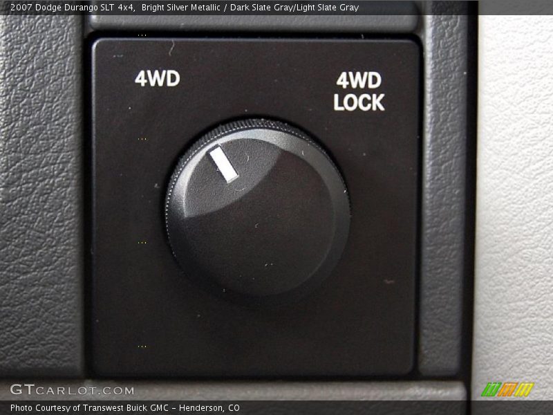 Bright Silver Metallic / Dark Slate Gray/Light Slate Gray 2007 Dodge Durango SLT 4x4