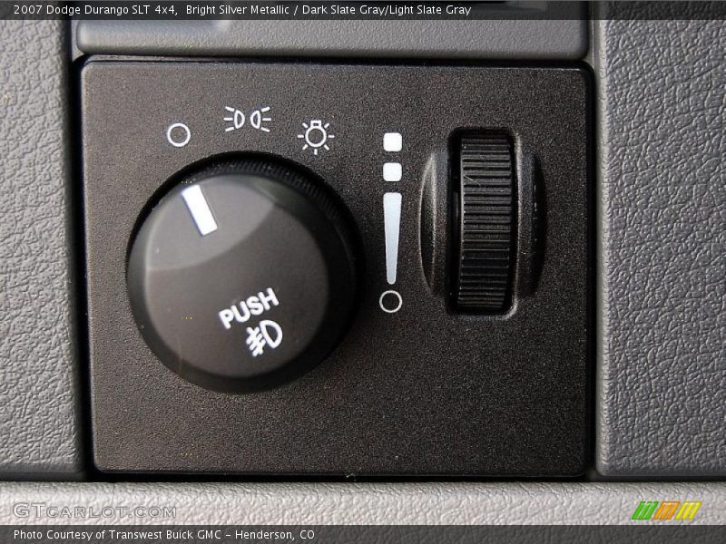 Bright Silver Metallic / Dark Slate Gray/Light Slate Gray 2007 Dodge Durango SLT 4x4