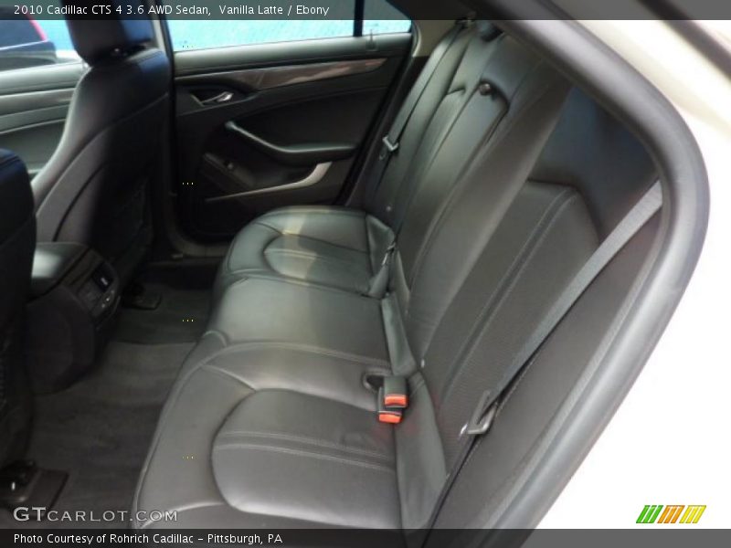  2010 CTS 4 3.6 AWD Sedan Ebony Interior