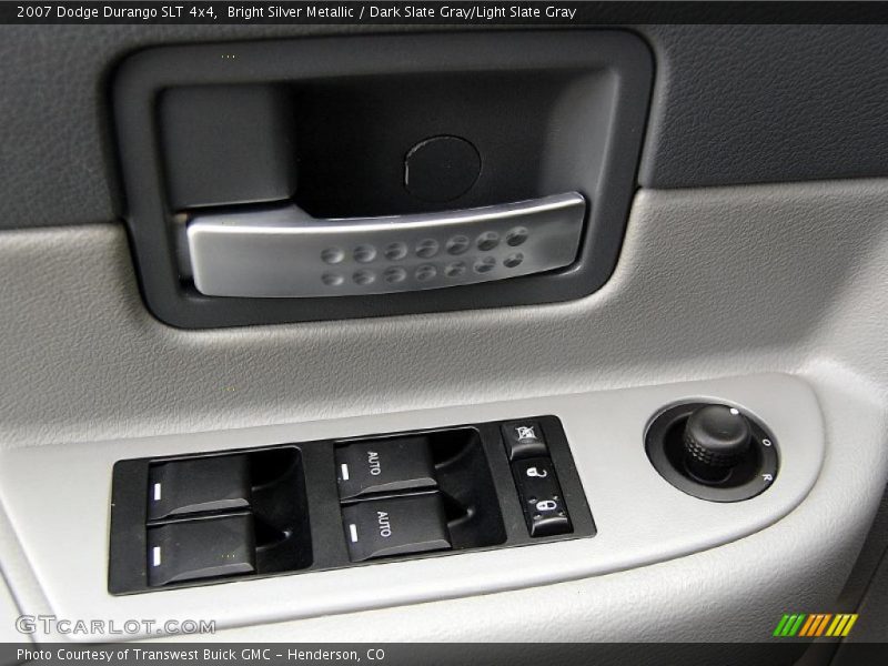Bright Silver Metallic / Dark Slate Gray/Light Slate Gray 2007 Dodge Durango SLT 4x4