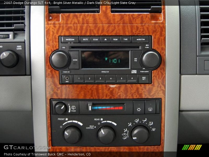 Bright Silver Metallic / Dark Slate Gray/Light Slate Gray 2007 Dodge Durango SLT 4x4
