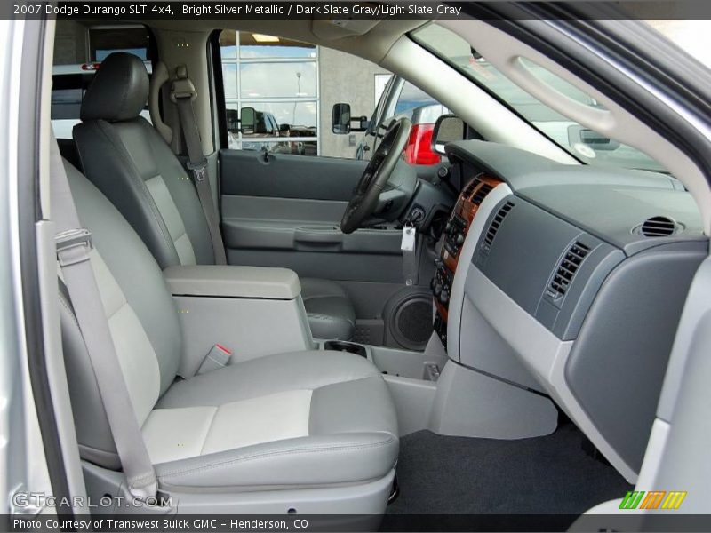 Bright Silver Metallic / Dark Slate Gray/Light Slate Gray 2007 Dodge Durango SLT 4x4