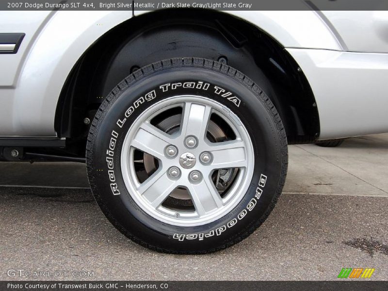 Bright Silver Metallic / Dark Slate Gray/Light Slate Gray 2007 Dodge Durango SLT 4x4