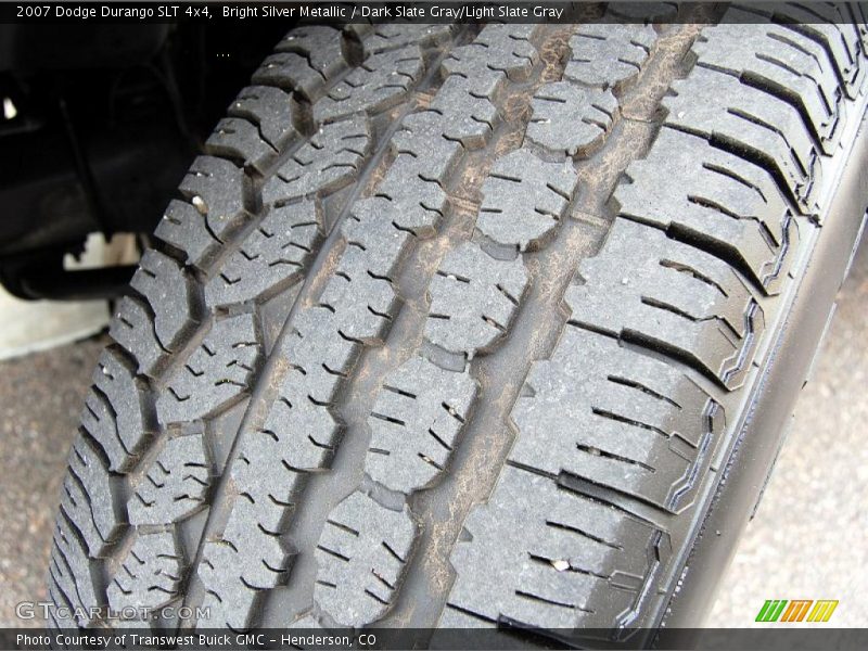 Bright Silver Metallic / Dark Slate Gray/Light Slate Gray 2007 Dodge Durango SLT 4x4