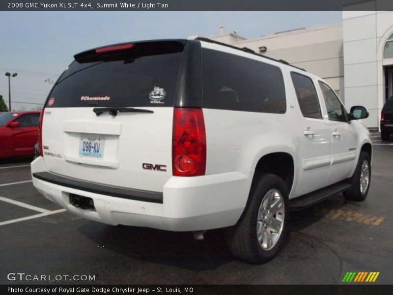 Summit White / Light Tan 2008 GMC Yukon XL SLT 4x4