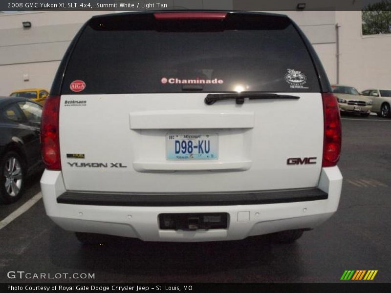 Summit White / Light Tan 2008 GMC Yukon XL SLT 4x4
