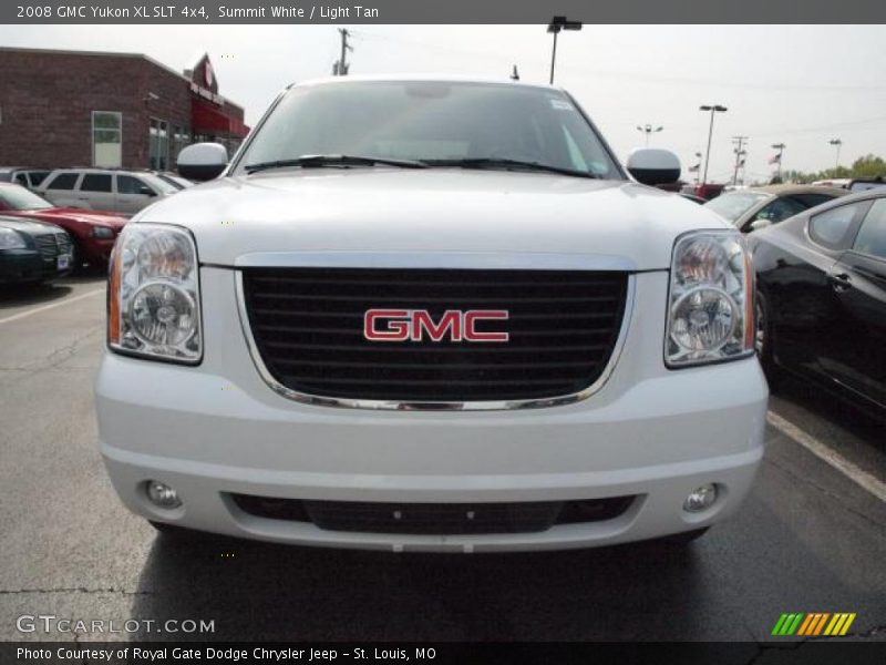 Summit White / Light Tan 2008 GMC Yukon XL SLT 4x4