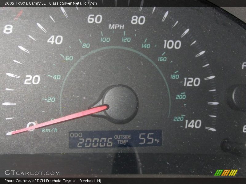 Classic Silver Metallic / Ash 2009 Toyota Camry LE