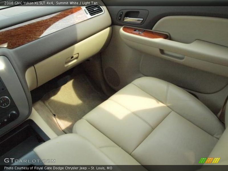 Summit White / Light Tan 2008 GMC Yukon XL SLT 4x4