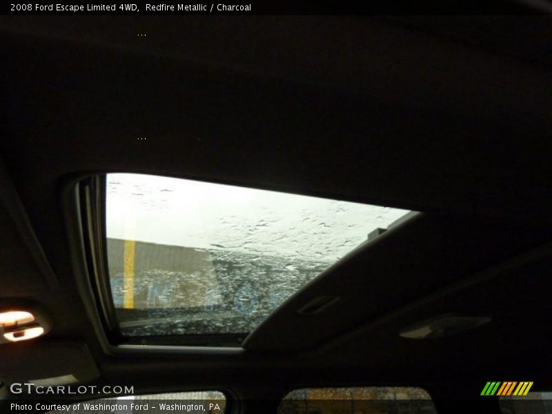 Redfire Metallic / Charcoal 2008 Ford Escape Limited 4WD