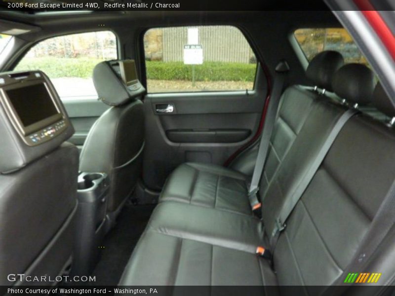 Redfire Metallic / Charcoal 2008 Ford Escape Limited 4WD