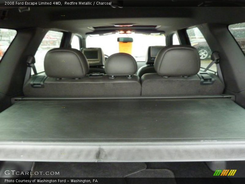 Redfire Metallic / Charcoal 2008 Ford Escape Limited 4WD