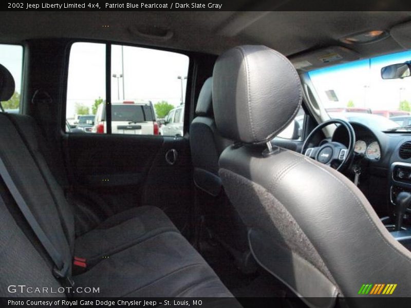 Patriot Blue Pearlcoat / Dark Slate Gray 2002 Jeep Liberty Limited 4x4