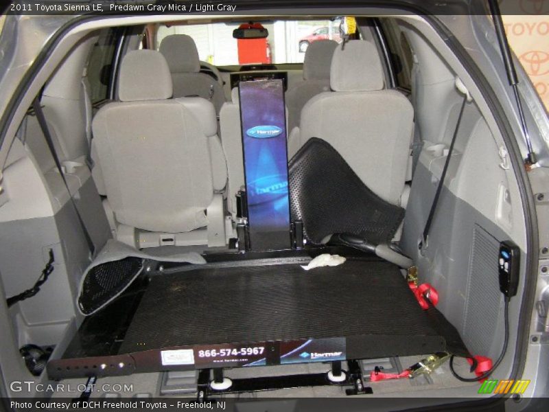 Predawn Gray Mica / Light Gray 2011 Toyota Sienna LE