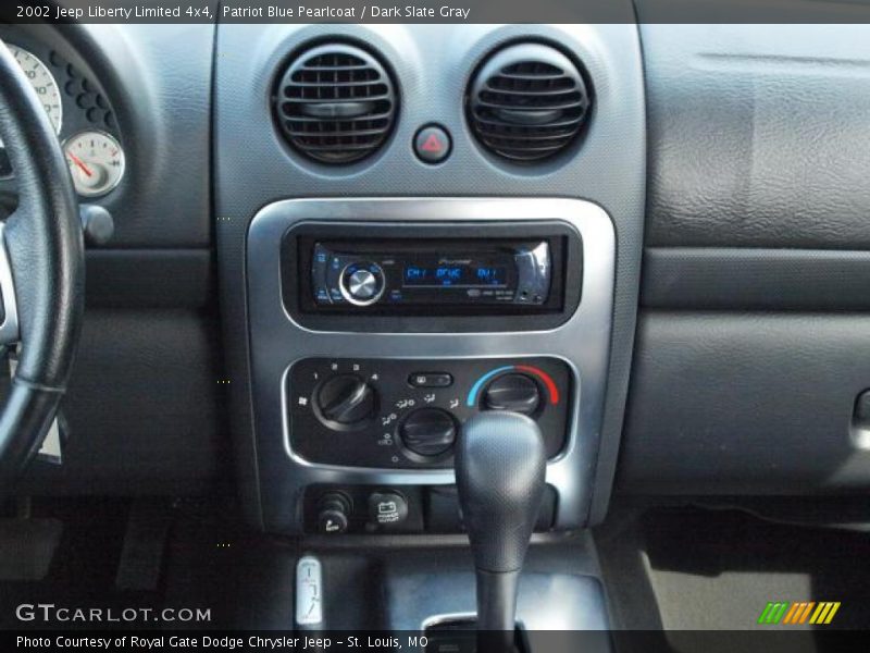 Patriot Blue Pearlcoat / Dark Slate Gray 2002 Jeep Liberty Limited 4x4