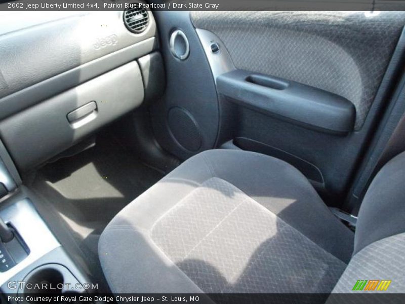 Patriot Blue Pearlcoat / Dark Slate Gray 2002 Jeep Liberty Limited 4x4