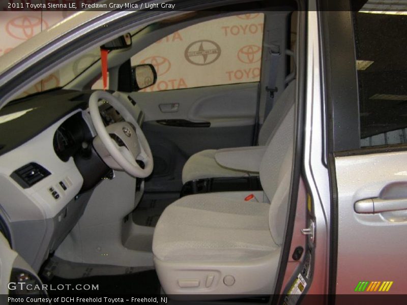 Predawn Gray Mica / Light Gray 2011 Toyota Sienna LE