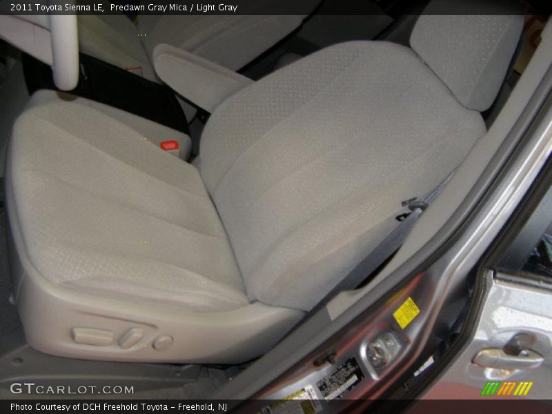 Predawn Gray Mica / Light Gray 2011 Toyota Sienna LE