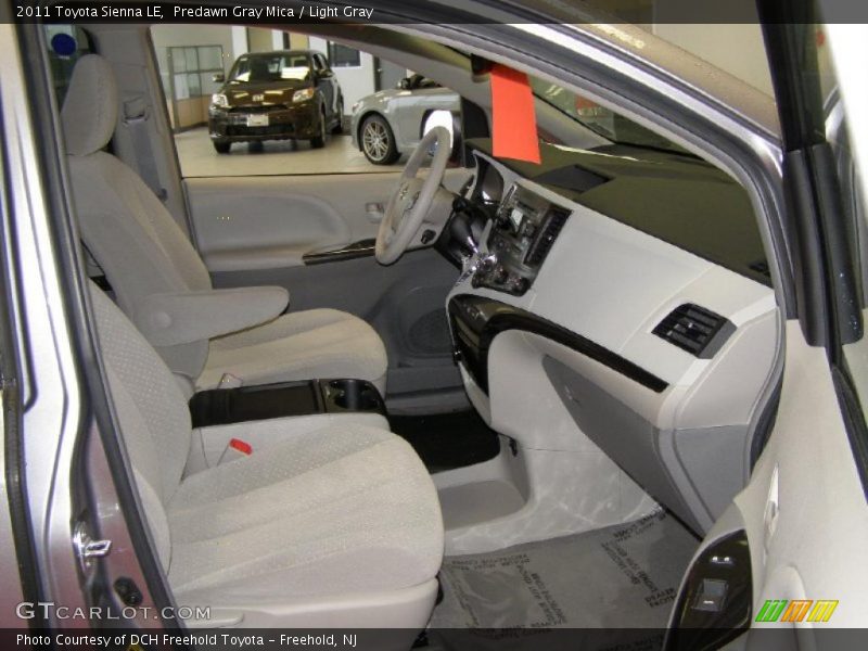 Predawn Gray Mica / Light Gray 2011 Toyota Sienna LE