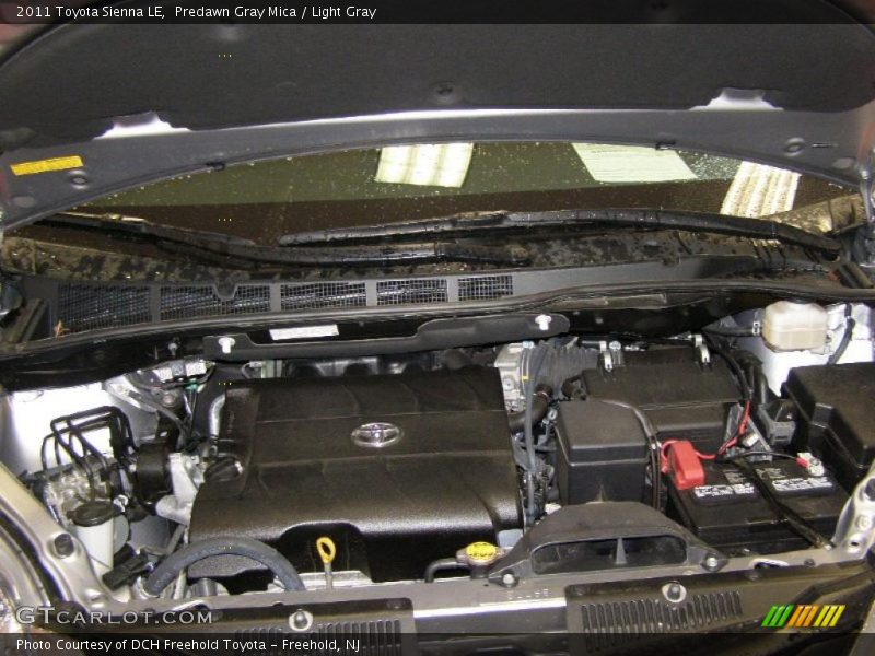 Predawn Gray Mica / Light Gray 2011 Toyota Sienna LE