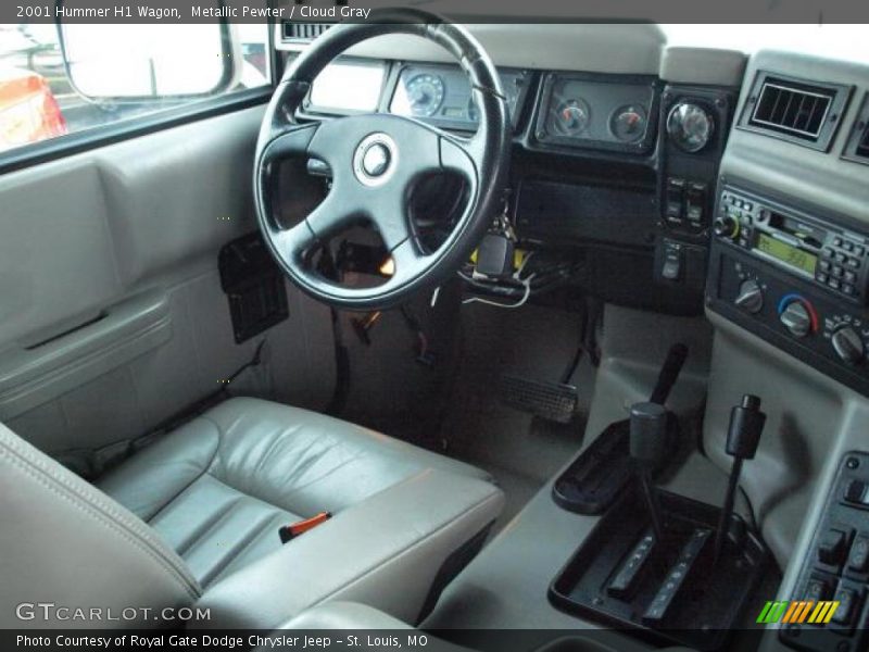  2001 H1 Wagon Cloud Gray Interior