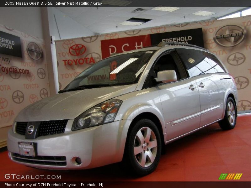 Silver Mist Metallic / Gray 2005 Nissan Quest 3.5 SE