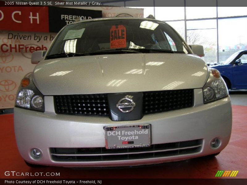Silver Mist Metallic / Gray 2005 Nissan Quest 3.5 SE