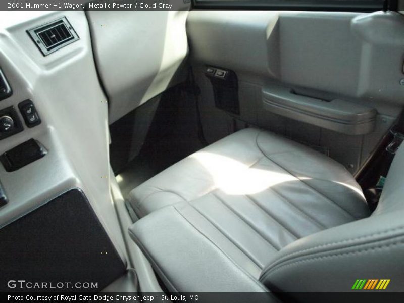  2001 H1 Wagon Cloud Gray Interior