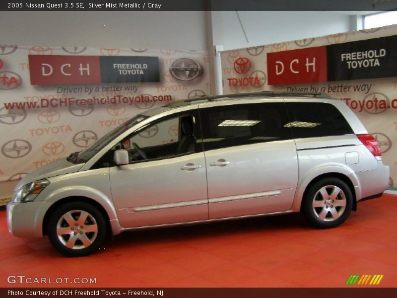 Silver Mist Metallic / Gray 2005 Nissan Quest 3.5 SE
