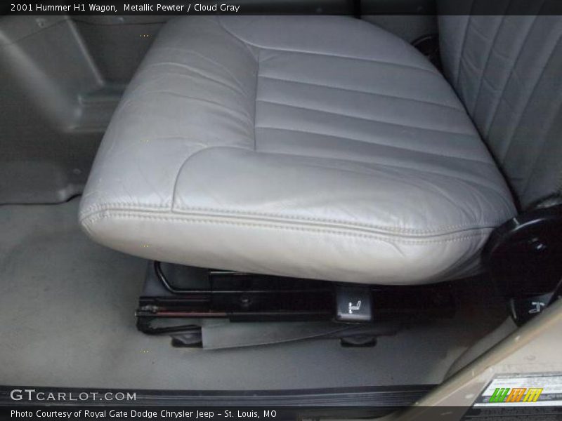 Metallic Pewter / Cloud Gray 2001 Hummer H1 Wagon