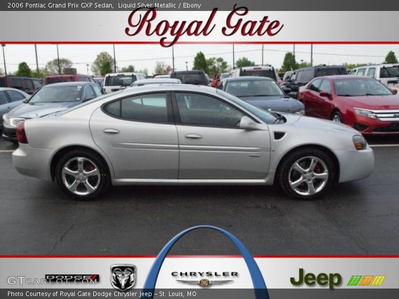Liquid Silver Metallic / Ebony 2006 Pontiac Grand Prix GXP Sedan