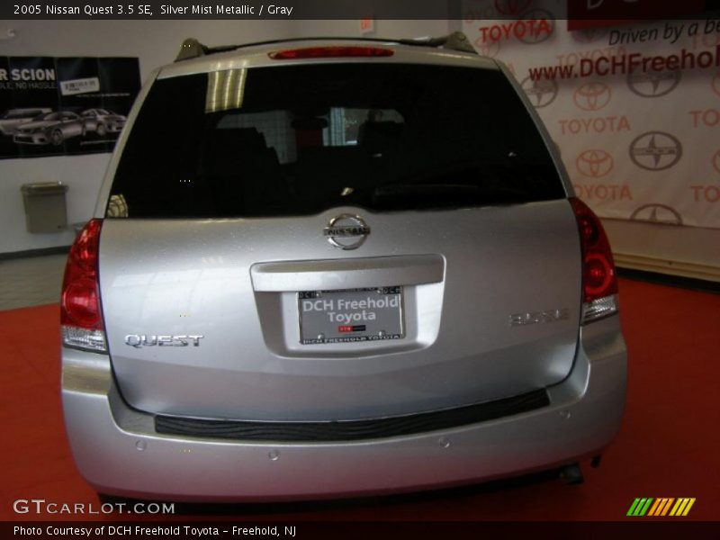 Silver Mist Metallic / Gray 2005 Nissan Quest 3.5 SE